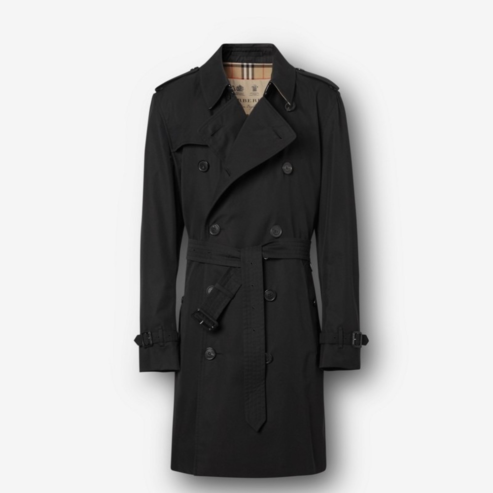 Burberry London New With Out Tags Black‎ Trench Coat ( 6 )